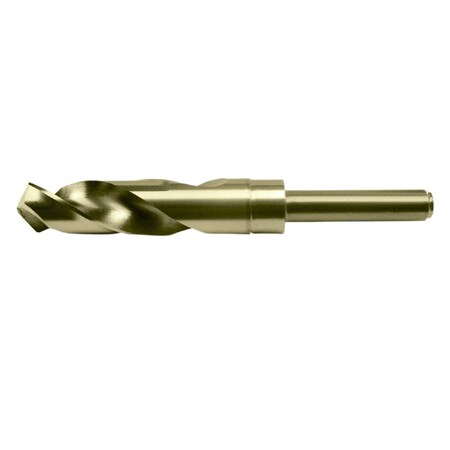 Chicago Latrobe 9/16 in.x6 in. Gold Oxide Cobalt Twist Drill Bit 53436